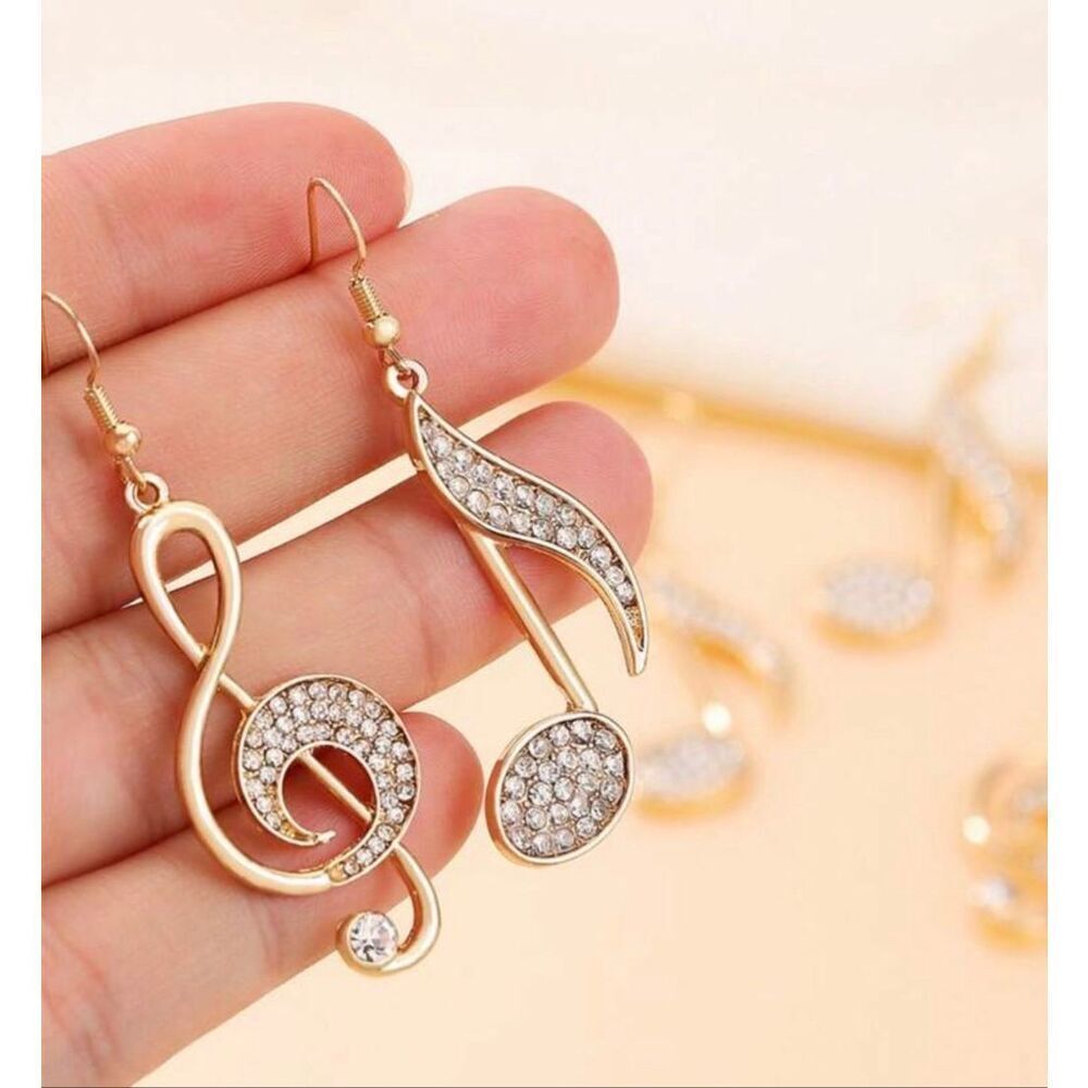 Musical Note Earrings